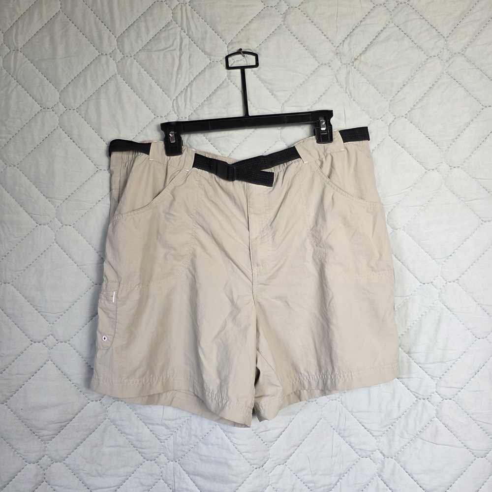 Columbia Women's Sandy River Cargo Shorts Beige Size XL